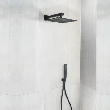 Kit de douche noir 5 pièces...