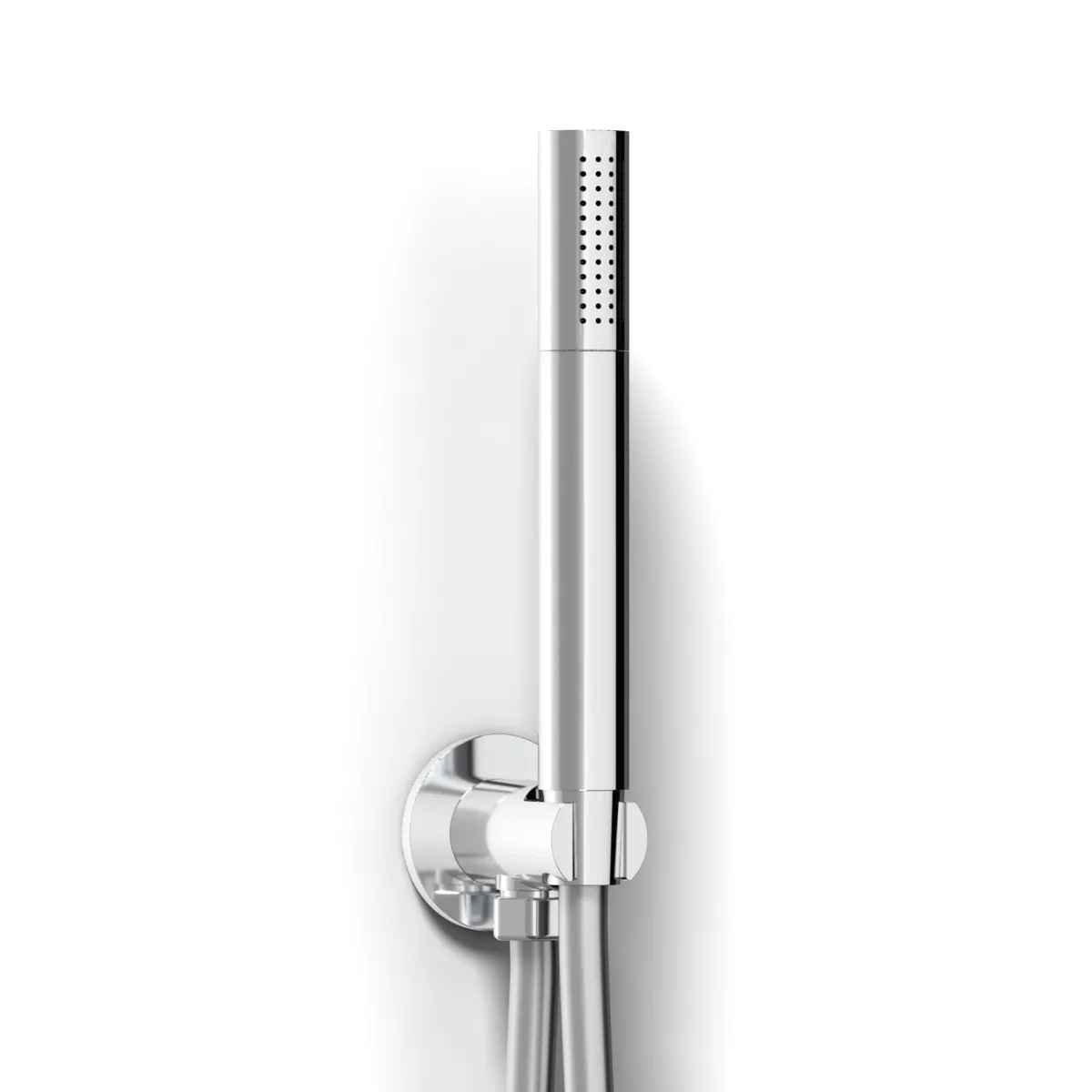 5-teiliges rundes Duschset mit 25 cm Duschkopf