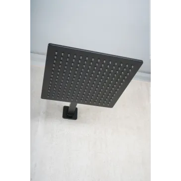 SEVEN BLACK SOFFIONE DOCCIA 25 X 25