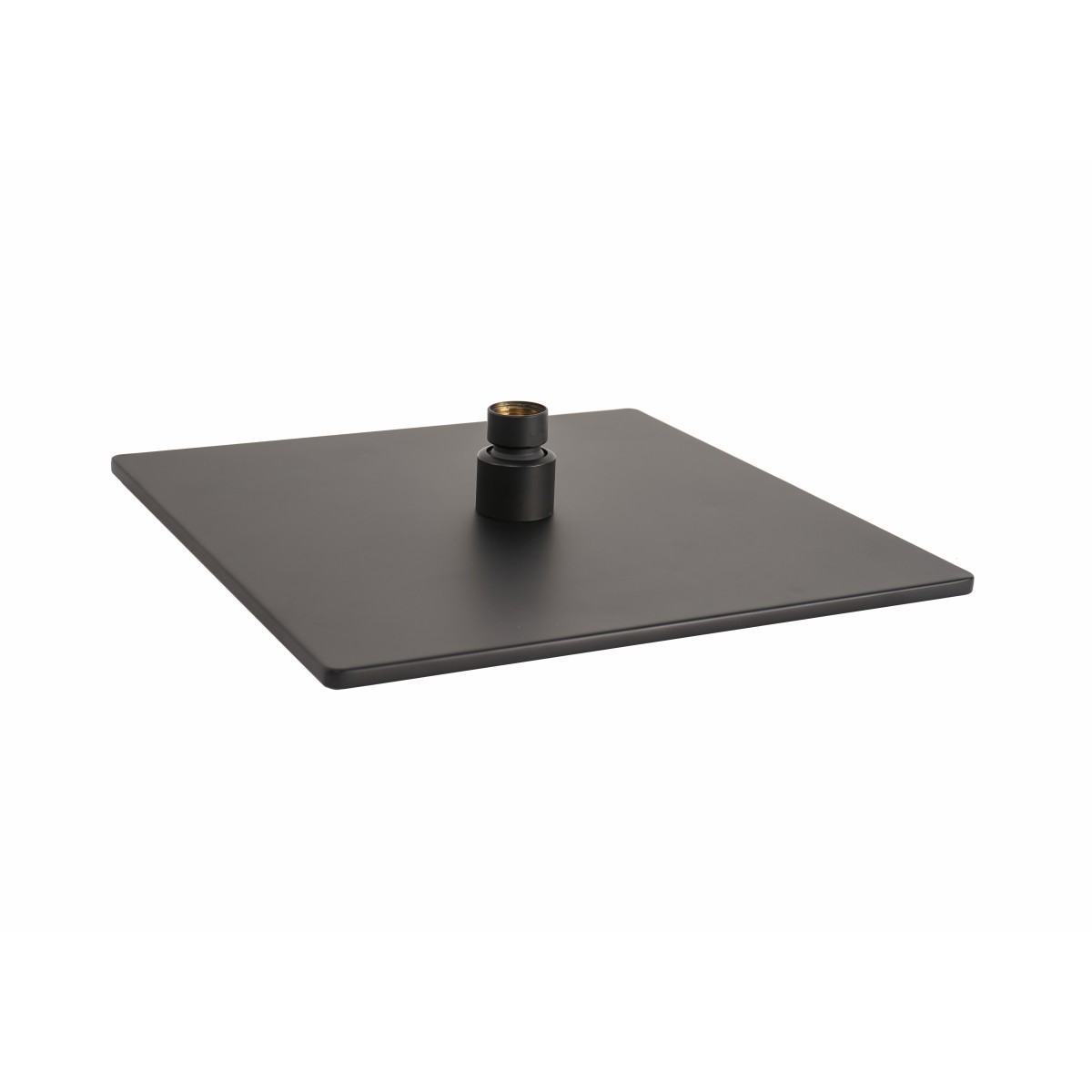 Pommeau de douche METAFORM 20x20 noir mat avec buses...