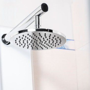 Colonne de douche multifonction CRYSTAL en verre trempé