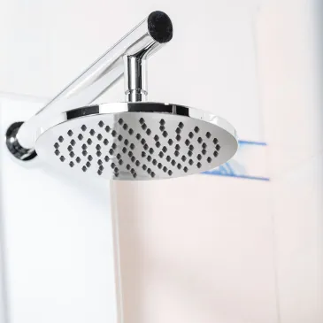 Colonne de douche multifonction CRYSTAL en verre trempé