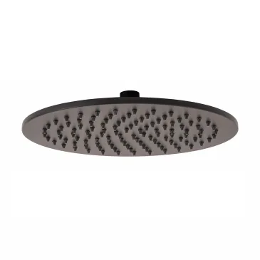 Duschkopf ø30 Matt Schwarz: Modernes Design SEVEN BLACK