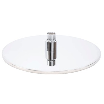 Pommeau de douche effet pluie SEVEN en acier inoxydable chromé