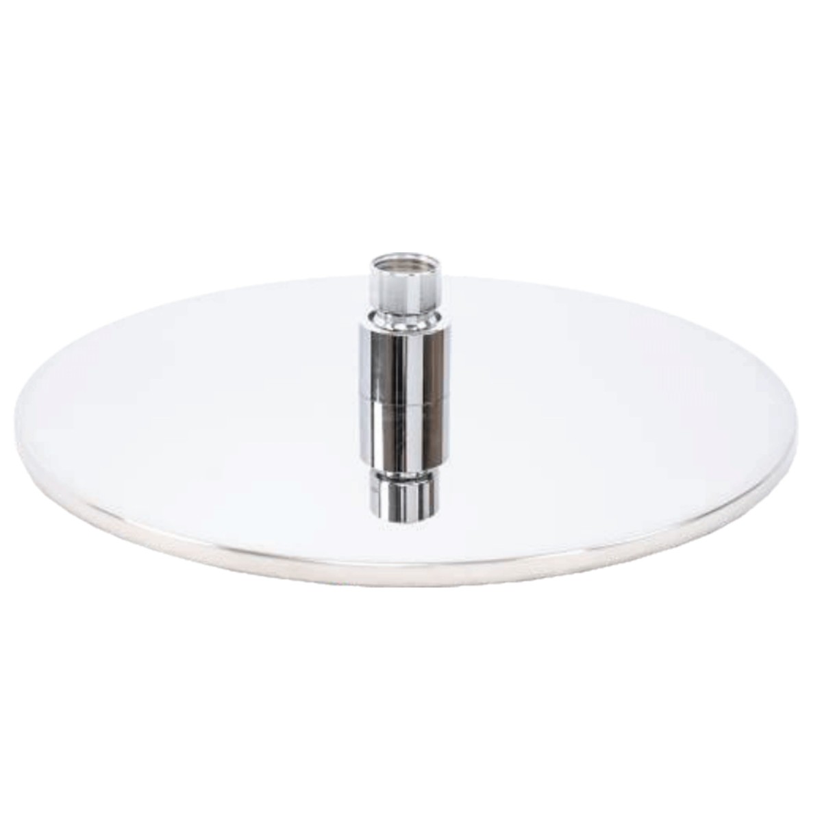 Pommeau de douche rond chromé SEVEN de 20 cm en acier...