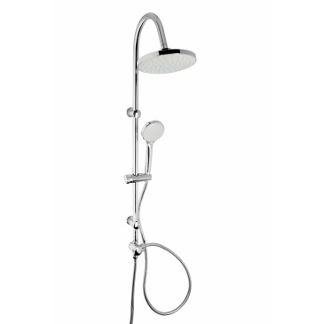 Colonne de douche Voyager avec finition chromée : Élégance et fonctionnalité