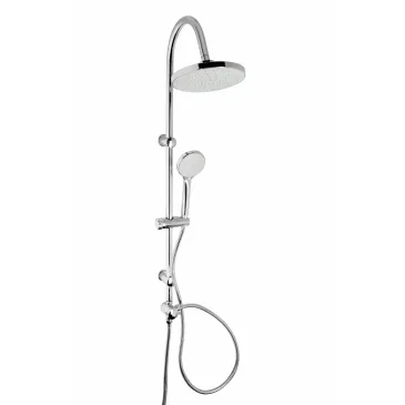 Colonne de douche Voyager avec finition chromée : Élégance et fonctionnalité