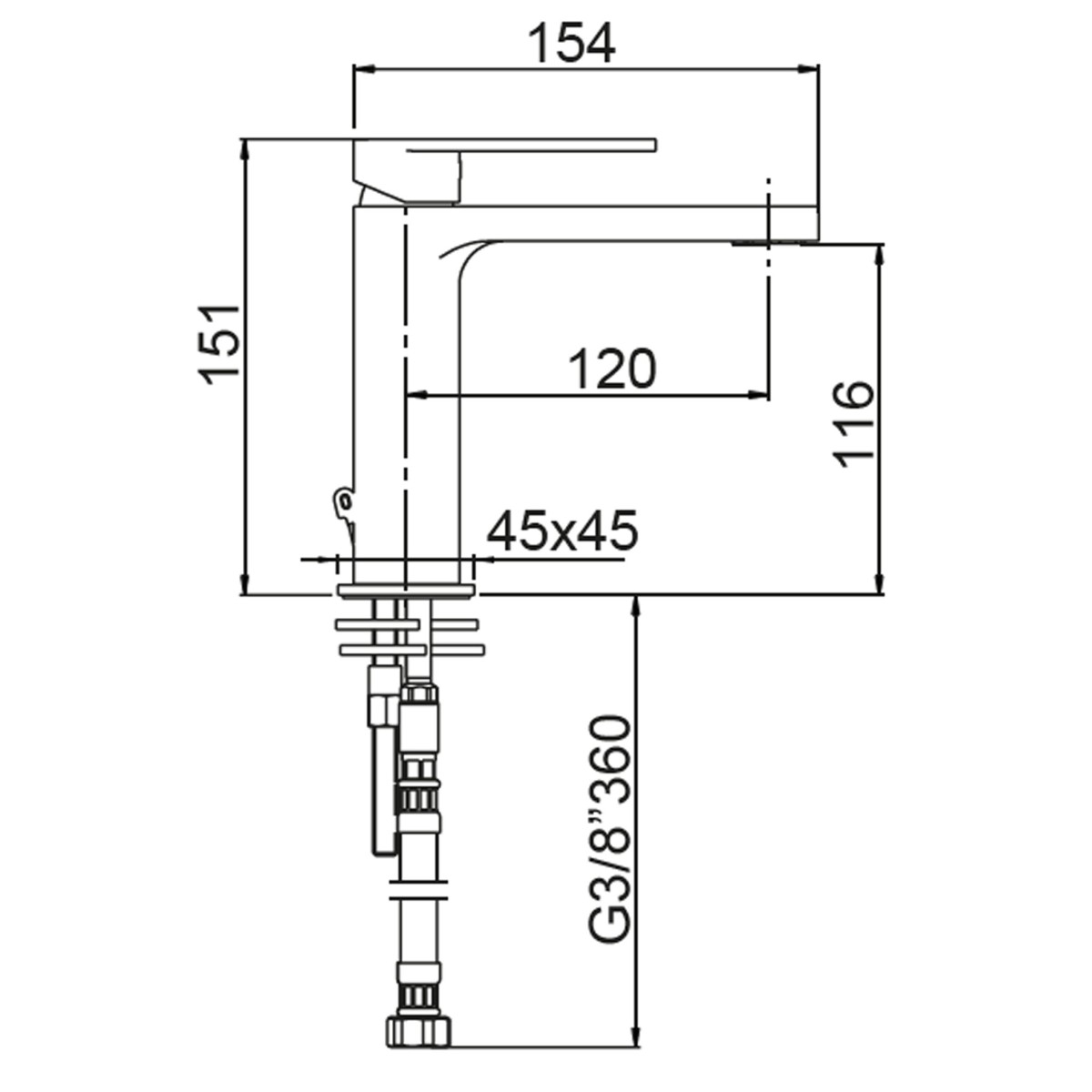 Mitigeur de lavabo Alpha : une alternative valable au...