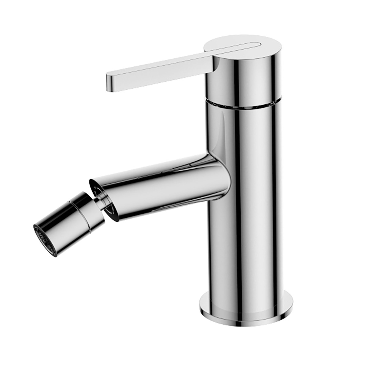 Mitigeur de bidet chromé pour économie d'eau urbain