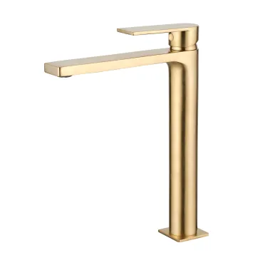 Mélangeur Alpha or avec finition PVD Olimpo Docce