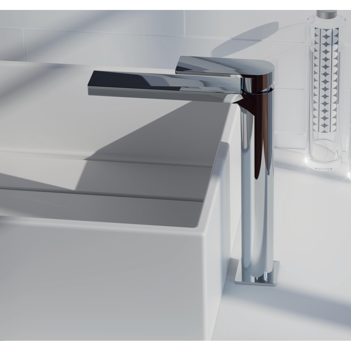 Alpha Chrome Hochwaschbeckenarmatur