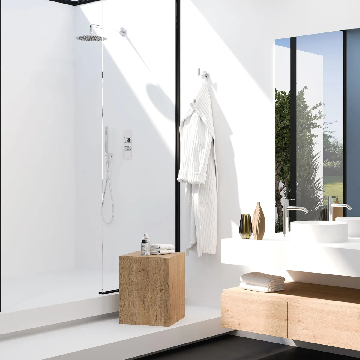 Kit mitigeur de salle de bain série Urban Kit de douche Mitigeur lavabo et bidet