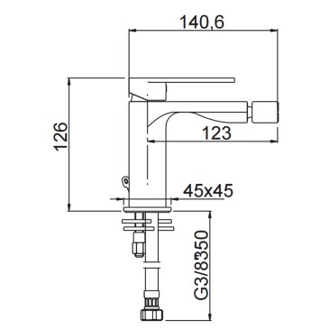 ALPHA Chrom-Badarmaturenset | Mondialshop