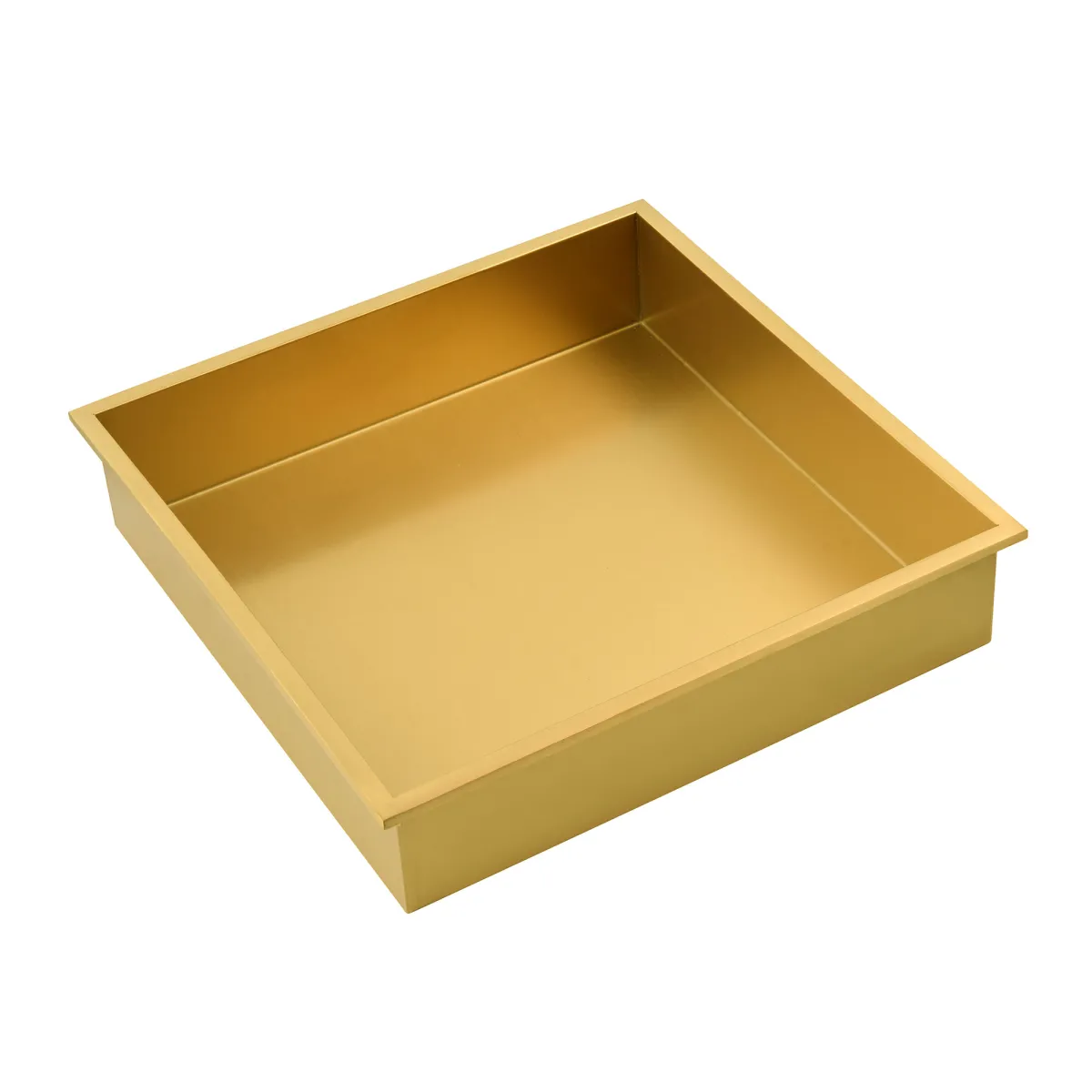 Nicchia per doccia in acciaio 30X30 ORO