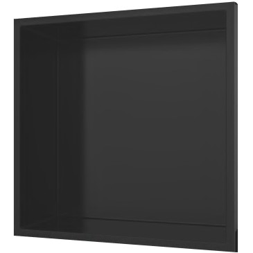 Niche murale GLAMOUR 30x30 noire profondeur 8cm