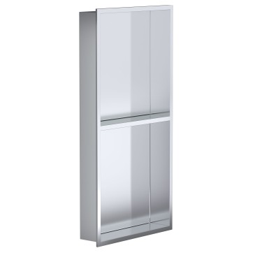 Niche de douche 60X30 GLAMOUR Argent PVD