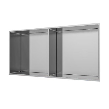 Niche de douche 60X30 GLAMOUR Argent PVD