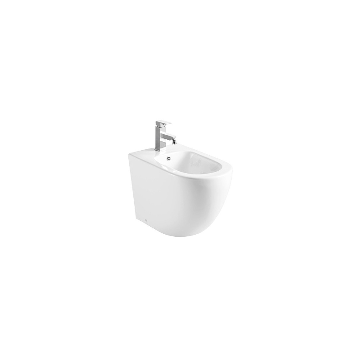 Randlose Toilette und Bidet mit Zyklonspülung MOON