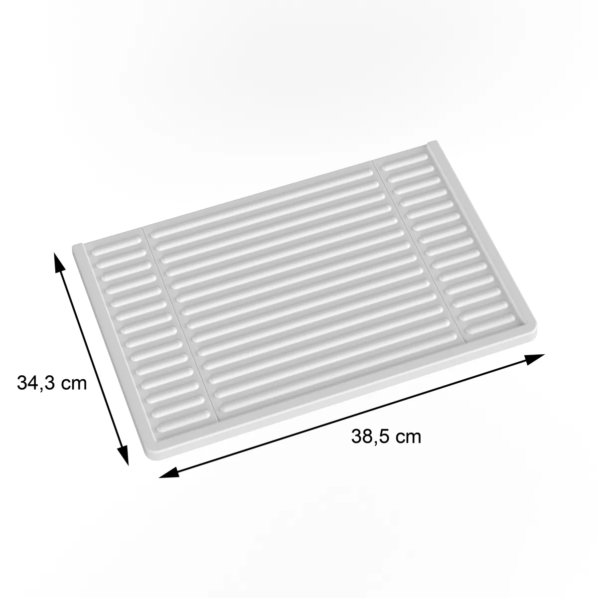 Lavabo en résine blanche 60x50