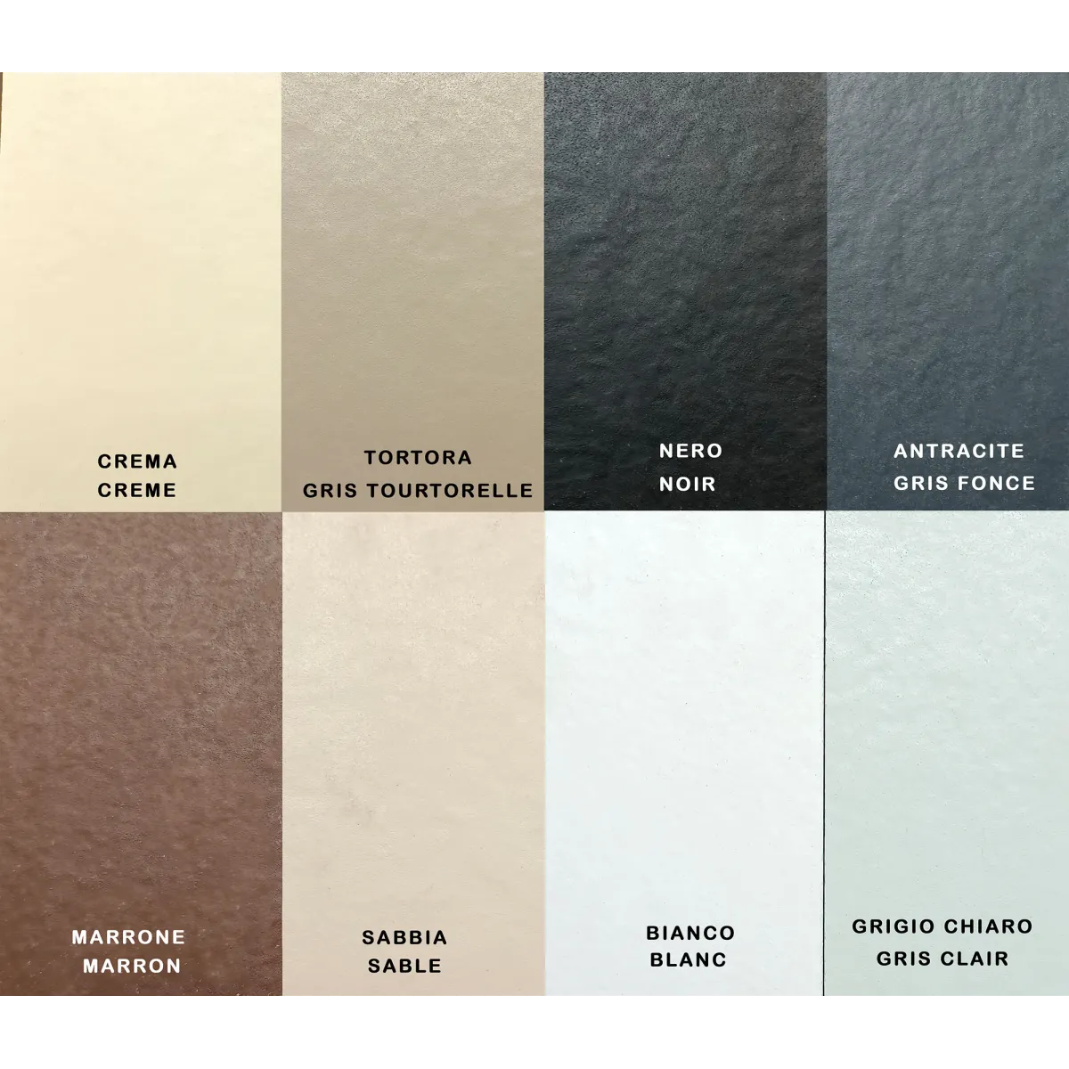 Receveur de douche en résine Dove Grey avec trou latéral PLUS