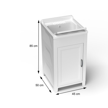 Wäscheschrank aus Harz für den Innenbereich 50x46