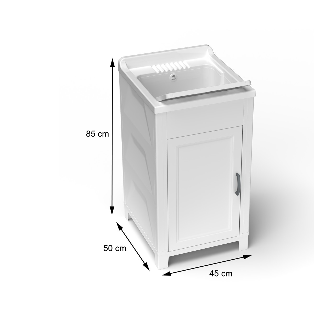 Wäscheschrank aus Harz für den Innenbereich 50x46
