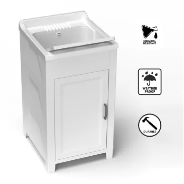 Armoire à linge intérieure en résine 50x46
