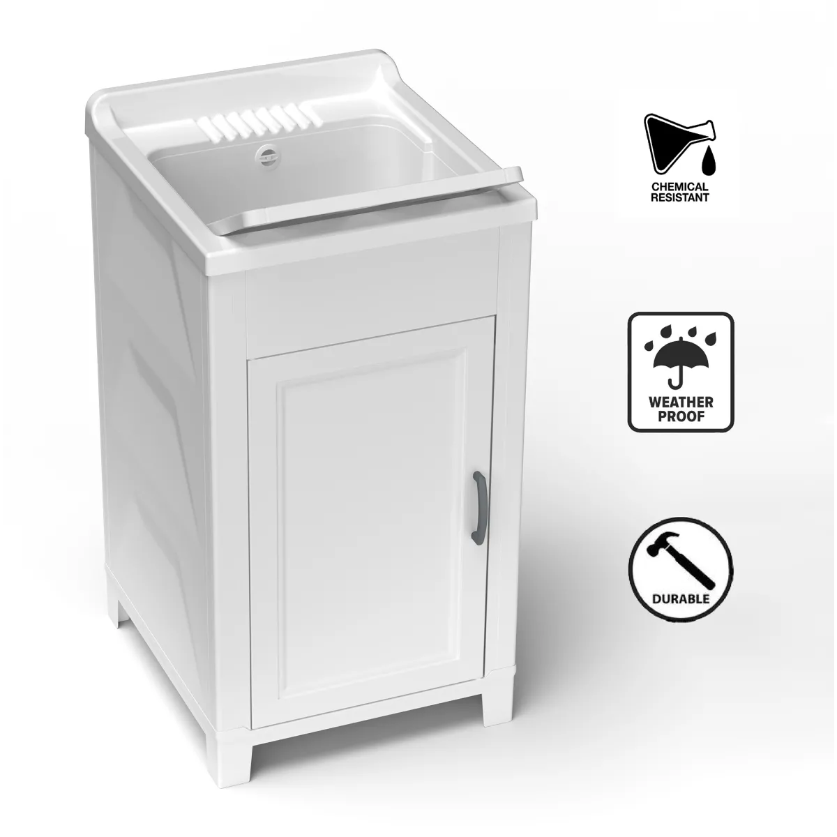 Wäscheschrank aus Harz für den Innenbereich 50x46