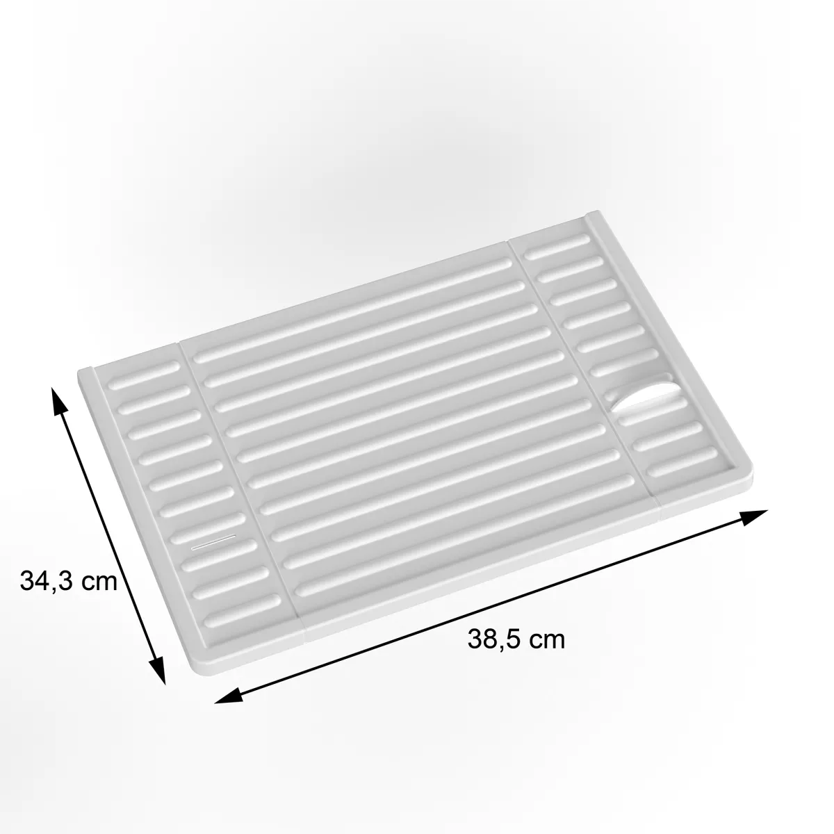 Meuble lavabo monobloc 59x41 cm