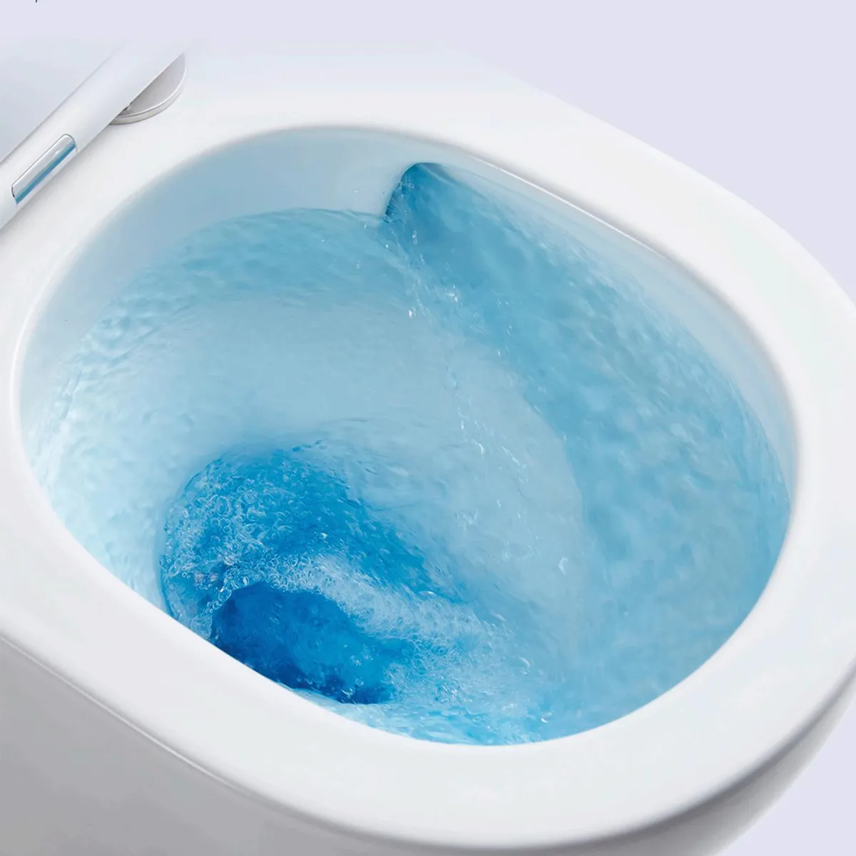 Paar randlose bodenstehende Sanitärkeramik aus OCEANO-Keramik