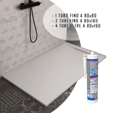 Le meilleur adhésif pour receveurs de douche en résine de marbre