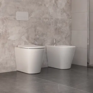 Bidet a terra filo muro RIVER