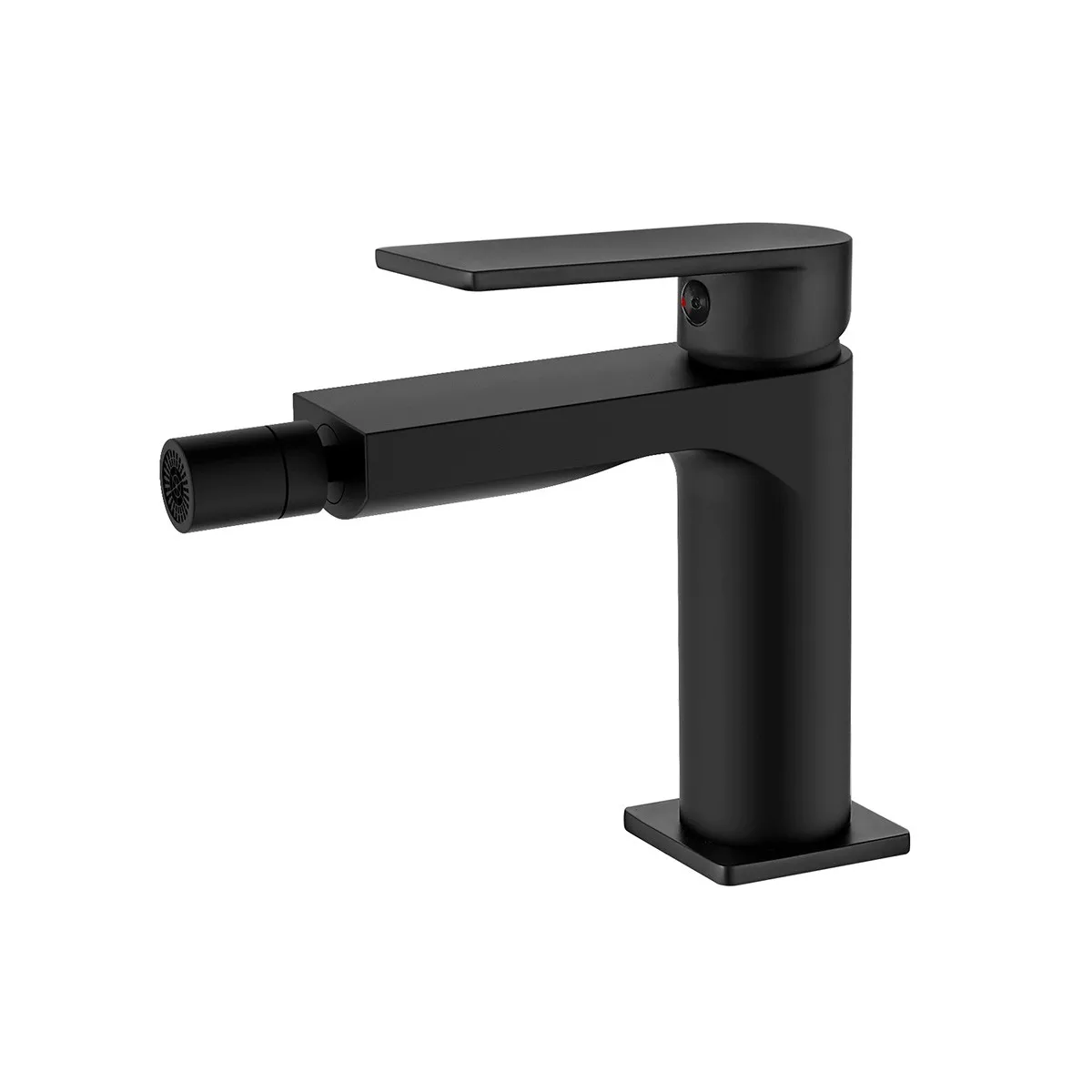Grifería Monomando Bidet Alpha Negro