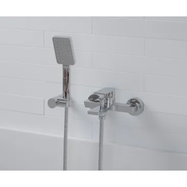 Grifería Monomando Bañera Alpha Cromo