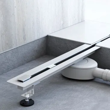 Canal d'évacuation de douche mince de 60 cm