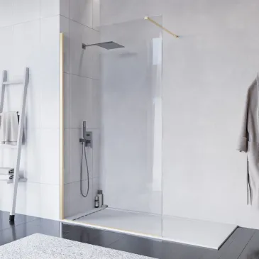 Walk-In-Duschwand 140 cm, 8...