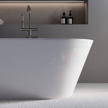 Vasca free standing Bianco lucido 170x80 RIVER
