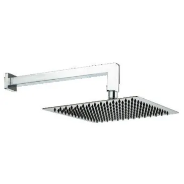 Pacchetto doccia soffione, deviatore a 2 vie termostatico quadrato | Vacciago