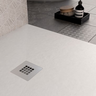 Receveur de douche 80x120 en résine de marbre