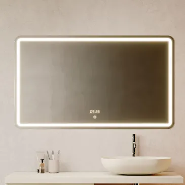 Miroir de salle de bain LED...