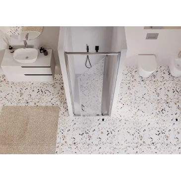 Duschtür 1 transparente Schwingtür h195 6mm Adele