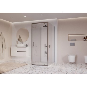 Cabine de douche à 3 côtés...