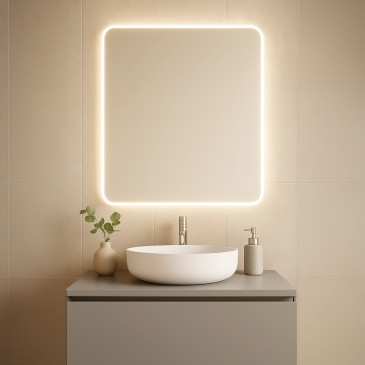 Specchio bagno led
