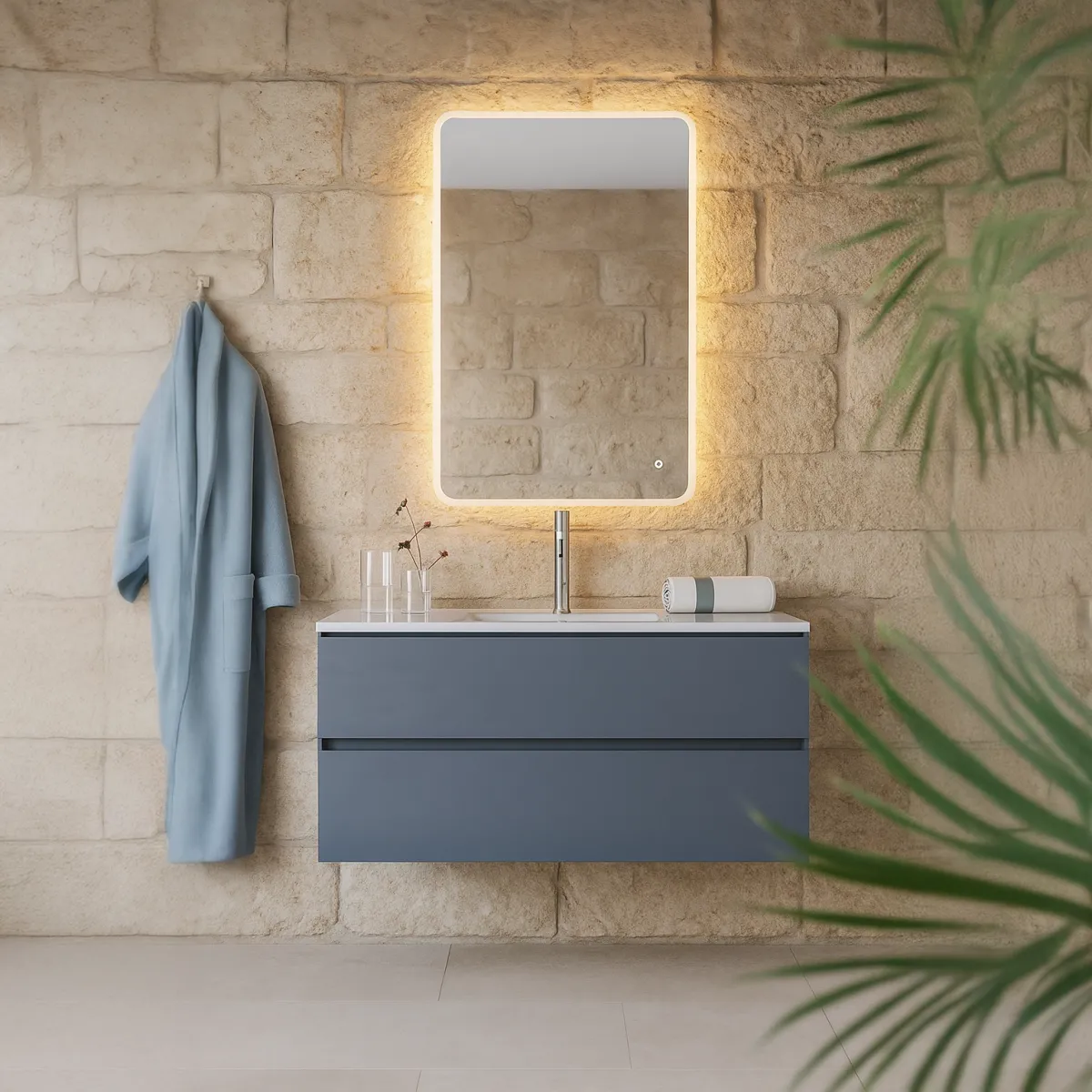 specchio 100x70 retroilluminato