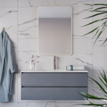 Specchio bagno led retroilluminato 80x60 60x80