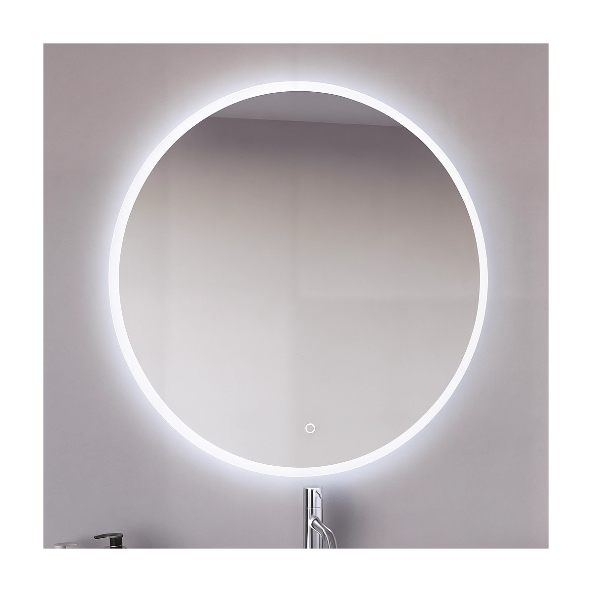 Specchio bagno led retroilluminato 70 80 90 100