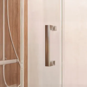 Porte battante anticalcaire ADRY H195 Paroi de douche 2 faces