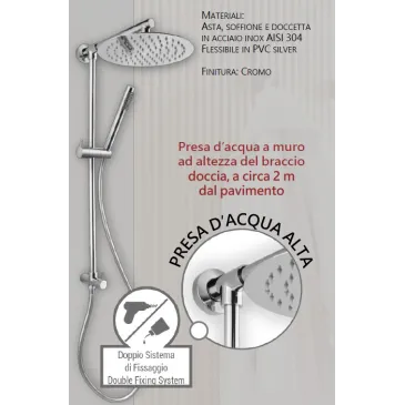 copy of Colonne de douche avec raccordement d'eau en haut