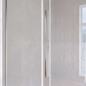 ZARA 8 mm H200 Anti-Kalk-Duschtür mit Soft-Close-Funktion