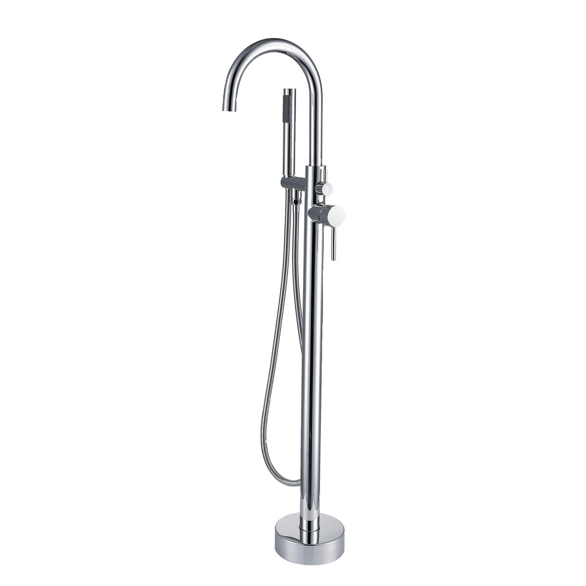Miscelatore vasca freestanding cromato Tiffany